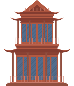 japanese pagoda famous landmark png