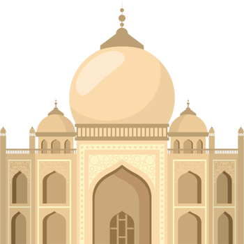 taj mahal famous landmark png