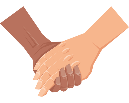 interracial lovers hands png