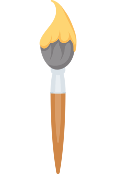 paint brush school supply png