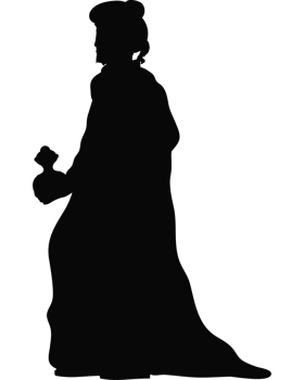 wise men gaspar silhouette png