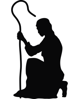 saint joseph manger silhouette png