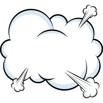 smoke effect pop art style png