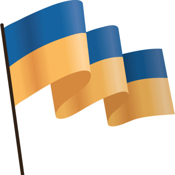 ukraine flag in pole png