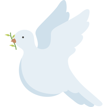 dove with olive branch png
