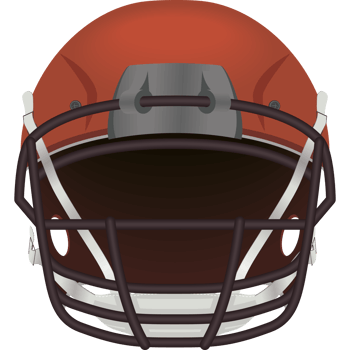 american football helmet front png
