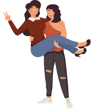 young lesbians lovers couple png