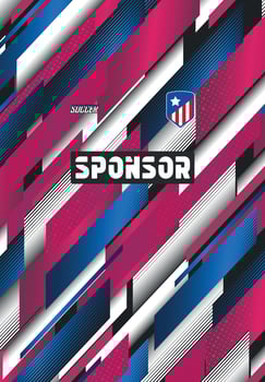 Soccer jersey design for sublimation, sport t shirt design, Sublimation Sports Apparel Designs vector