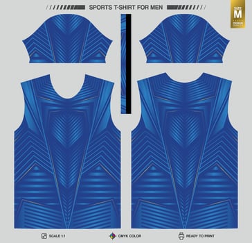 Ready to print sports t-shirt vector