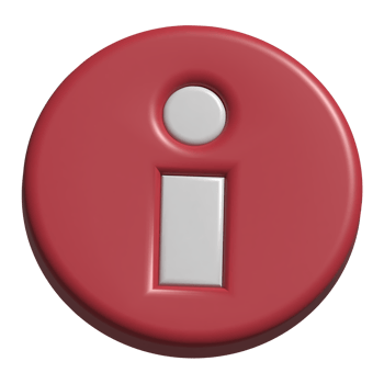 3d icon of information png