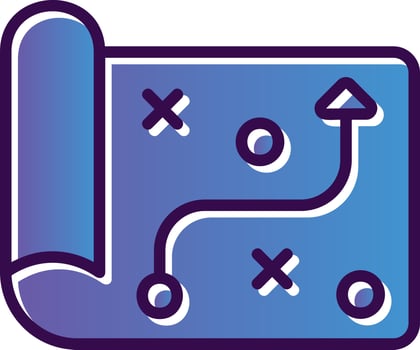 Strategy Vector Icon Design