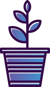 Plants Vector Icon Design