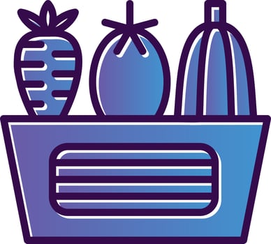 Vegetable Vector Icon Design