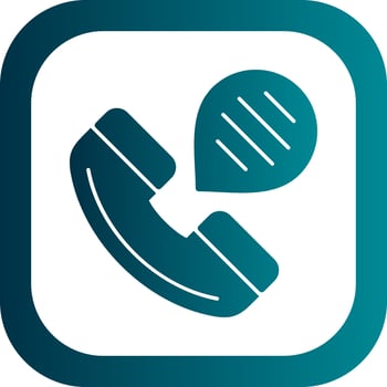 Phone Call Vector Icon Design
