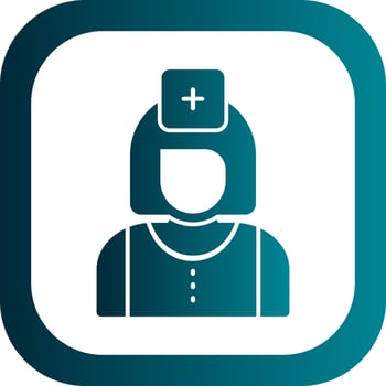 Nurse Vector Icon Design