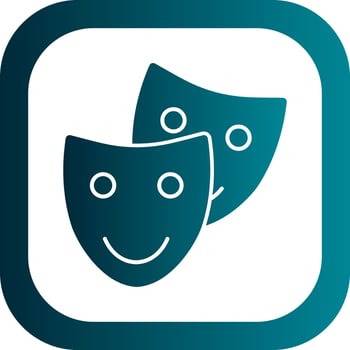 Actor Vector Icon Design