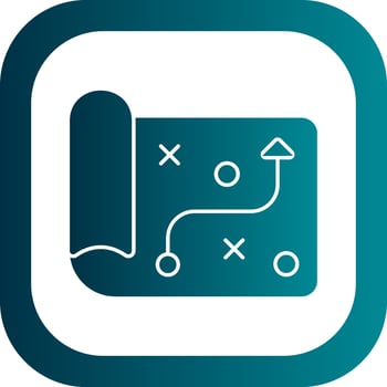 Strategy Vector Icon Design
