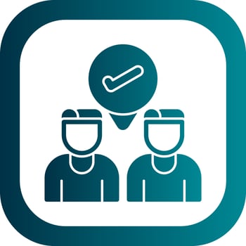 Partner Vector Icon Design