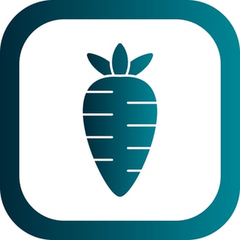 Carrot Vector Icon Design