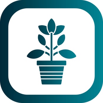 Plant Vector Icon Design