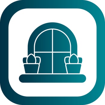 Window Vector Icon Design