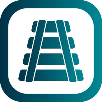 Railroad Vector Icon Design