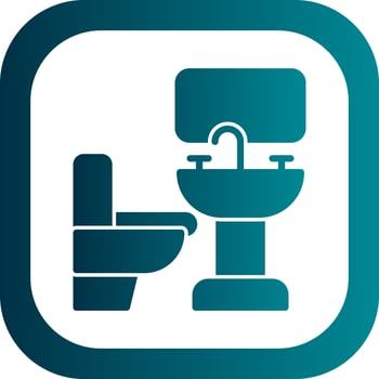 Toilet Vector Icon Design
