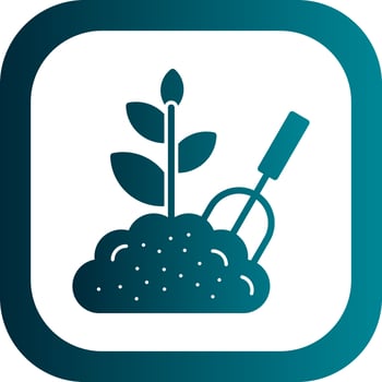 Gardening Vector Icon Design