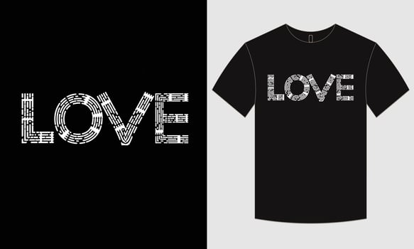 valentine's t-shirt design vector