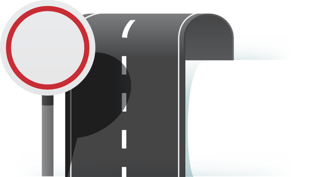 road sign infographic element png