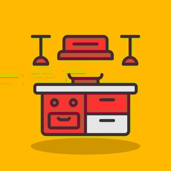 Kitchen Vector Icon Design
