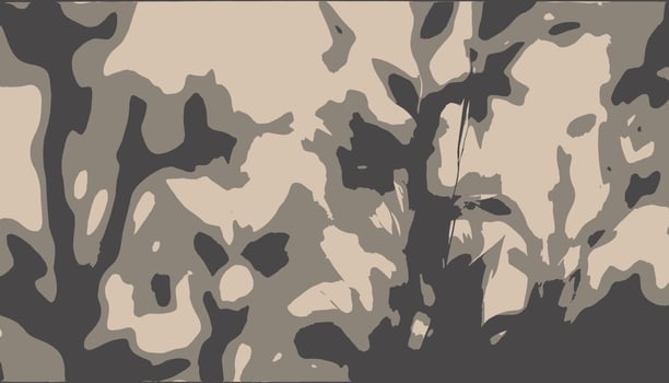 blurred abstract plant background illustration vector graphic, blurry background