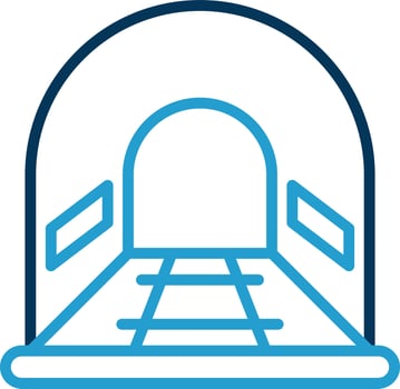 Tunnel Vector Icon Design