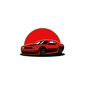 sports car logo design, super car logo vector