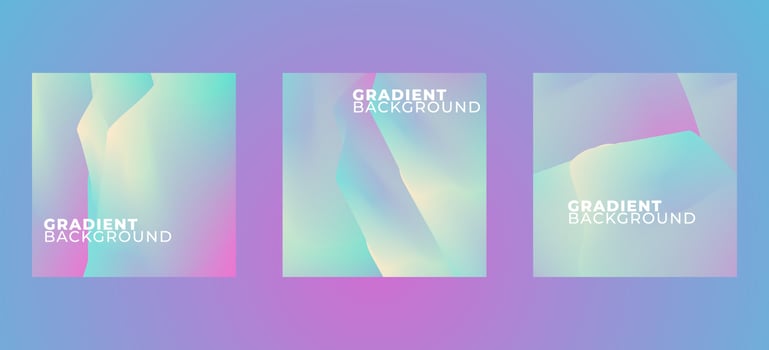 Abstract gradient background for poster free vector