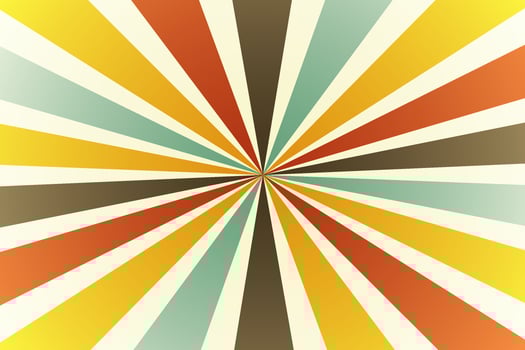 clean retro gradient color sunburst starburst pattern background vector