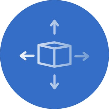3d Model Vector Icon Design
