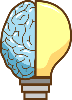 Brain png graphic clipart design