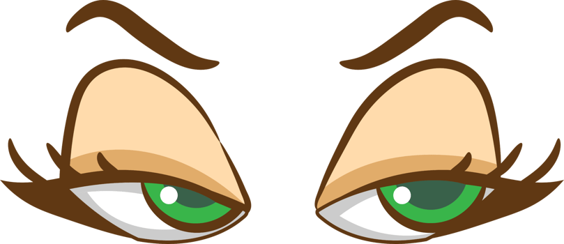 Cartoon eyes png graphic clipart design