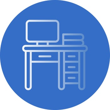 Desk Vector Icon Design