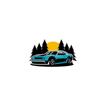 sports car logo design, super car logo vector
