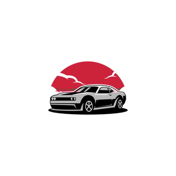 sports car logo design, super car logo vector