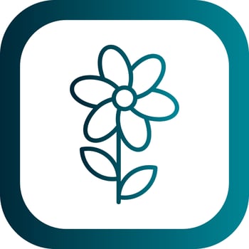 Flower Vector Icon Design