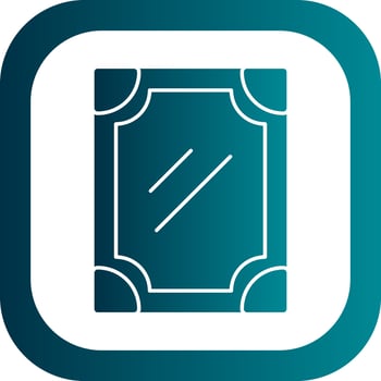 Mirror Vector Icon Design