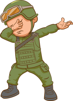 soldier png graphic clipart design