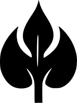 vector illustration of leaf shape