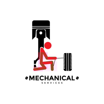 mechanic services, auto repair logo. design template, vector illustration.
