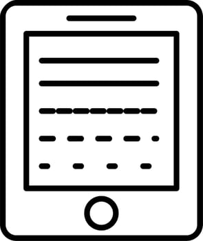 Ebook Vector Icon