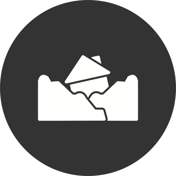 Earthquake Vector Icon