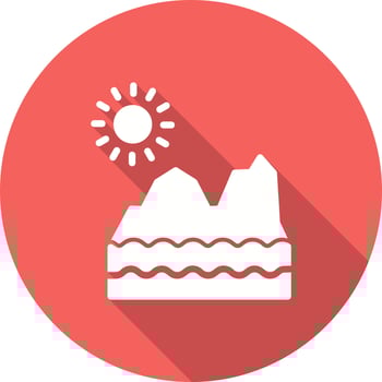 Glacier Vector Icon